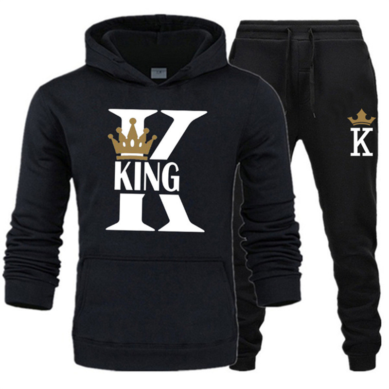 Outdoor Sport Hoodie - K and Q Print Autumn Winter