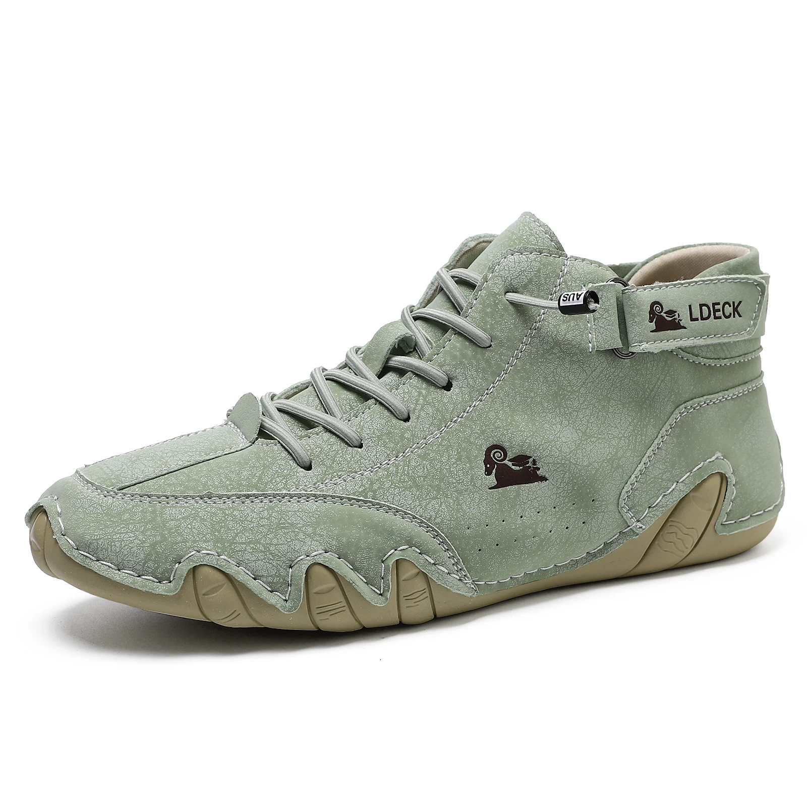 Outdoor Sport Leisure - Men's Genuine Leather Shoes Ankle Boots