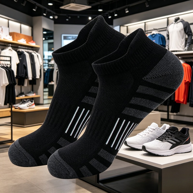 Outdoor Sport Activity - Socks Unisex Low Cut Padded Ankle