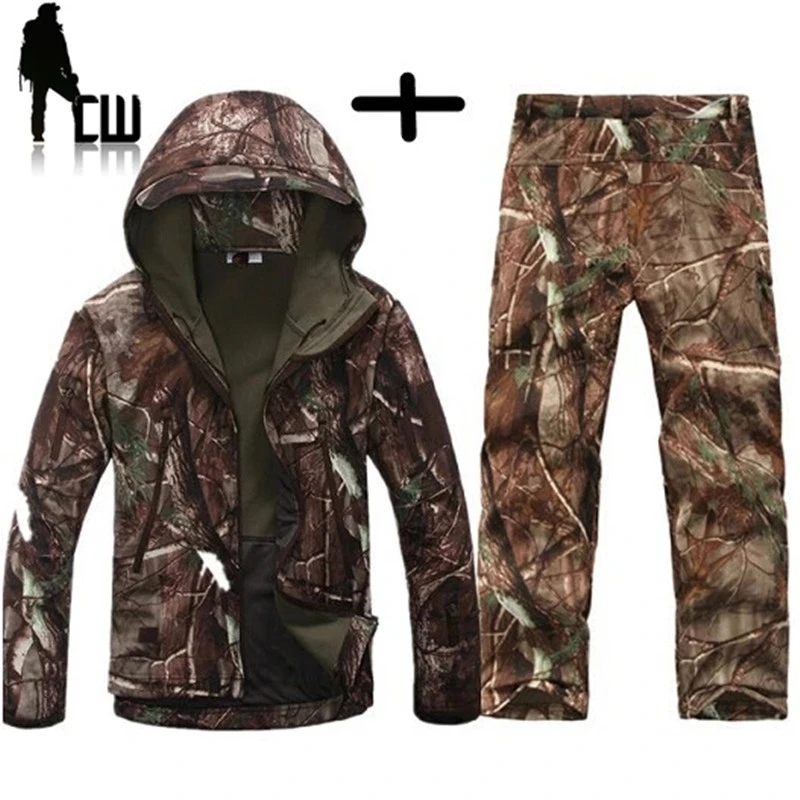 Outdoor Sport Winter Jacket - TAD Gear Tactical Softshell Camouflage Jacket