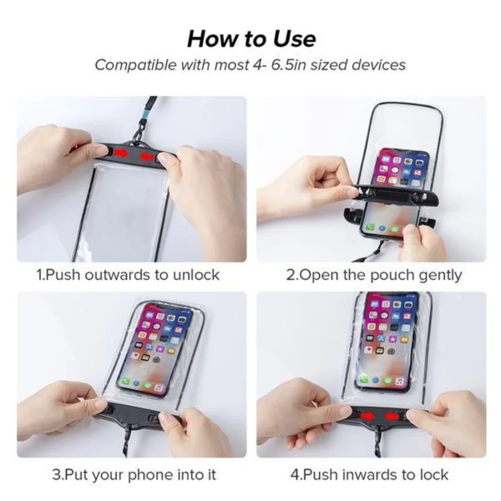 Waterproof Phone Pouch for Out - đánh giá và giá Outdoor Sports Activities