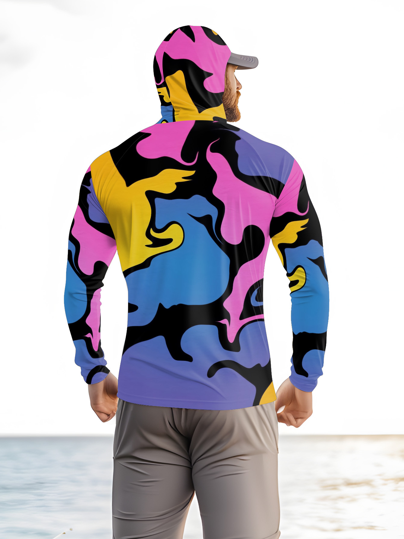 Fishing hooded sweatshirt men' - đánh giá và giá Outdoor Sport Is