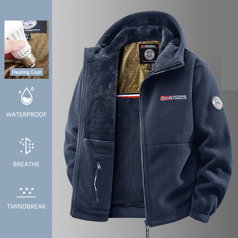 Men Heated Jacket Winter Polar - đánh giá và giá Outdoor Sport Winter Jacket