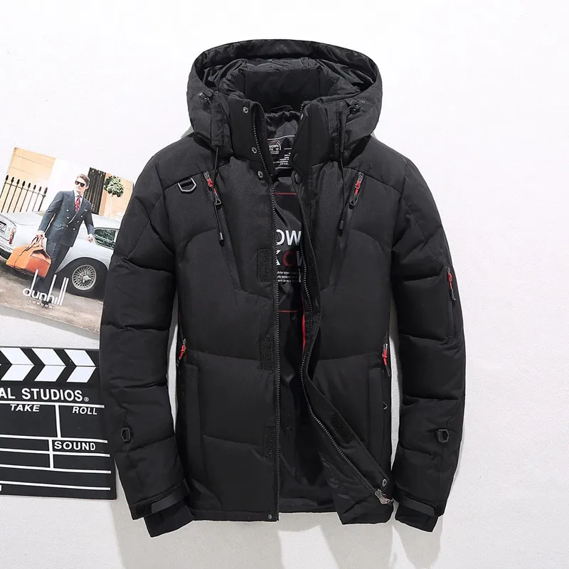 Down Jacket Men's Short Men's  - đánh giá và giá Outdoor Sport Winter Jacket