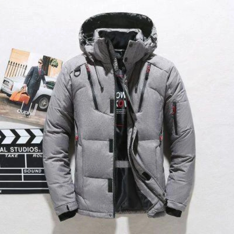 Down Jacket Men's Short Men's  - đánh giá và giá Outdoor Sport Winter Jacket