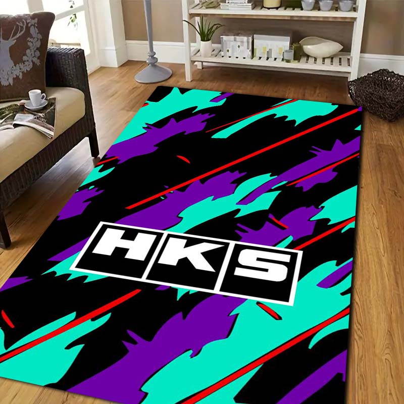3D Racing H-HKS Print Area Rug - đánh giá và giá Outdoor Sport Live