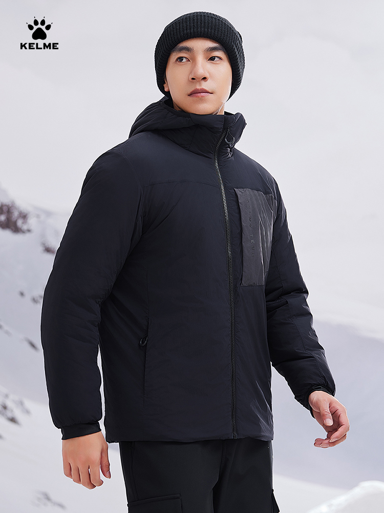 Kelme Lightweight Hooded Outdo - đánh giá và giá Outdoor Sport Winter Jacket