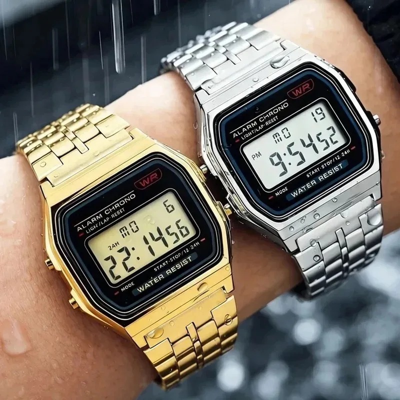 F91W Band Watch Waterproof Ret - đánh giá và giá Outdoor Sport Watch