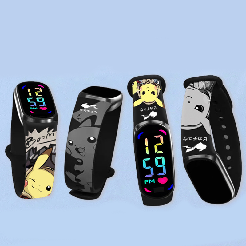 Pikachu Kids LED Watch Waterpr - đánh giá và giá Outdoor Sport Watch